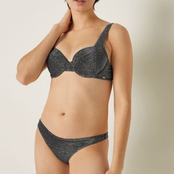 Victoria's Secret PINK Shimmer Bikini - M - Picture 2 of 3